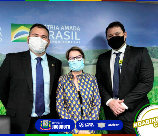 Iogo pleiteia melhorias ao povo de Jucurutu, em Brasília